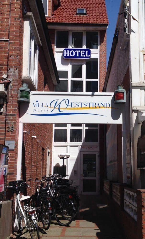 Hotel Villa Weststrand Borkum Bagian luar foto